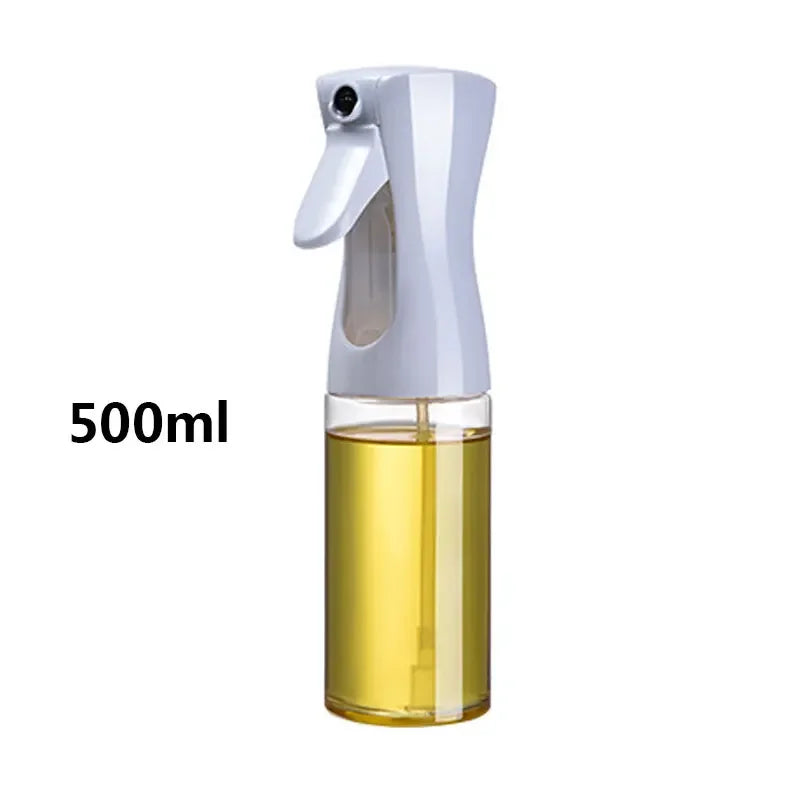 Botella pulverizadora de aceite de 200/300/500ml, pulverizador de aceite de oliva para cocinar barbacoa, pulverizador de aceite para hornear de plástico, botella vacía, botella de vinagre o cepillo de aceite