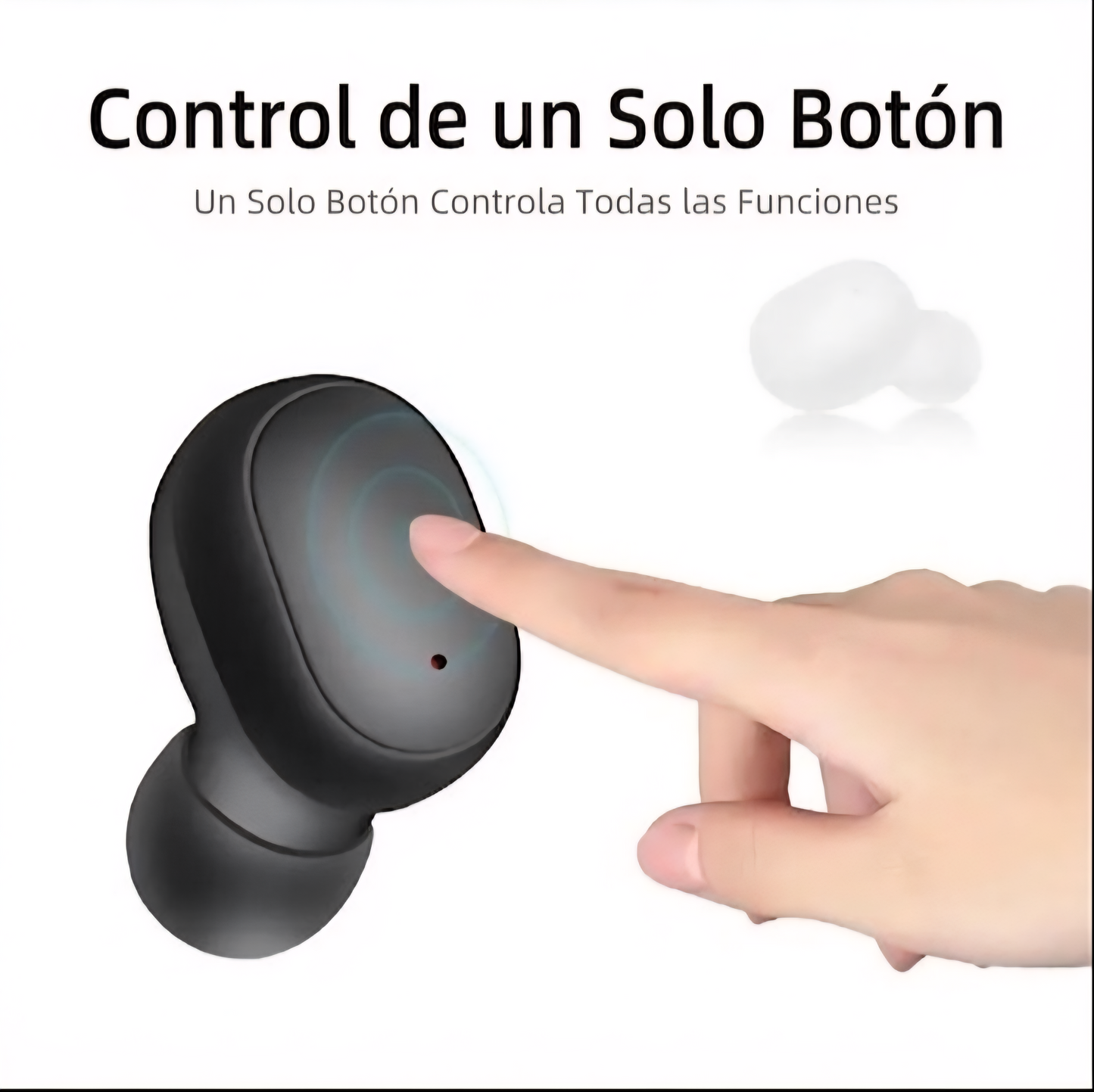 Auriculares Bluetooth inalámbricos TWS A6S, para Android, iOS y cualquier dispositivo Bluetooth.